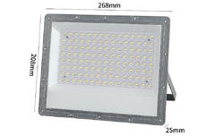 Прожектор  светодиодный 6500K 90-100LM/W Grey IP66
