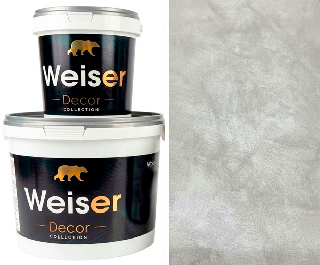 Декоративное гибридное покрытие (замша+шелк) VELLUTO STONE ВЕЛЮР 1 кг Weiser