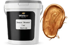 Эмаль  декоративная акриловая  GOLD (золото) 1 кг  Weiser