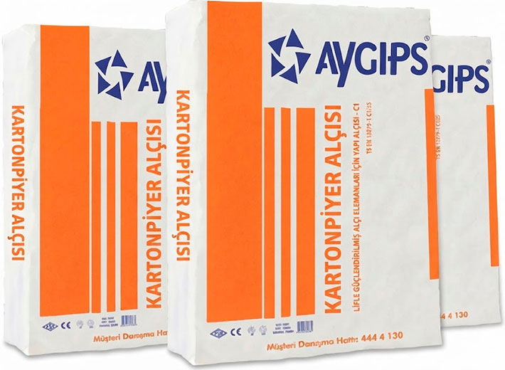 Гипс строительный Cornice Plaster (аналог Г-10) 25 кг AyGIPS