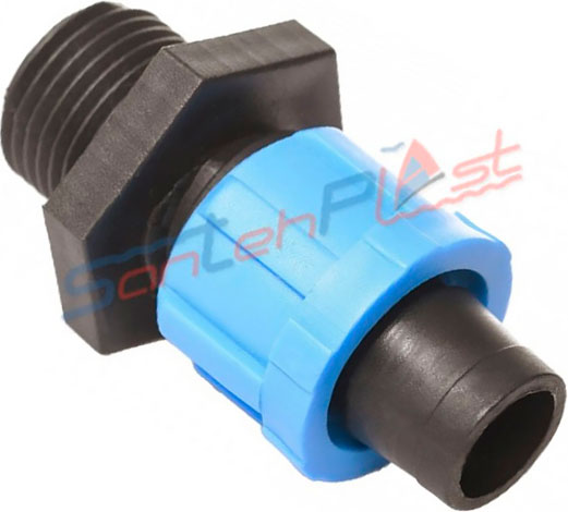 Соединение с наружной резьбой 1/2 для ленты DRIP TAPE