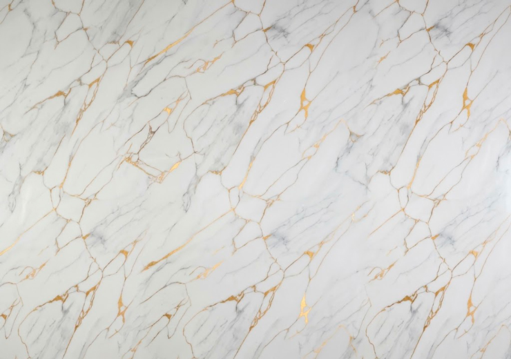 Панель стеновая PVC PW81932JX Royal Gold 122 см x 280 см (Глянец) толщ 2.7 мм PorFloor