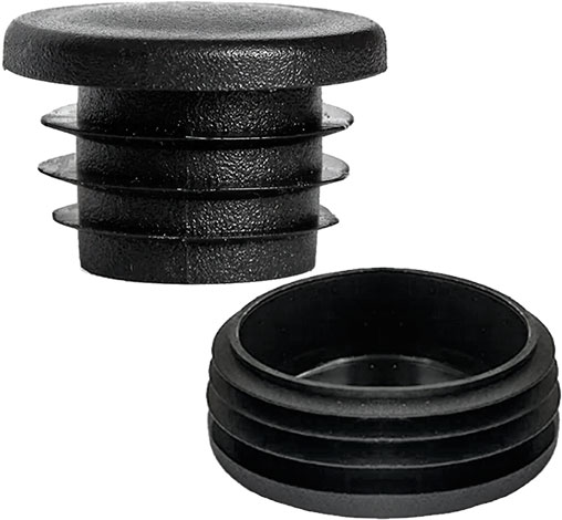 Внутренняя заглушка дюймовая на круглую трубу