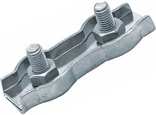 Зажим двойной для троса