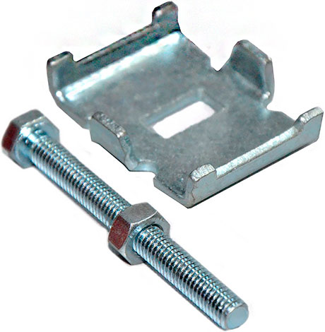 Крепление для еврозабора на 40 мм