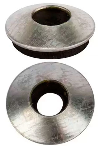 Шайба уплотнительная с резиновой прокладкой оцинкованная