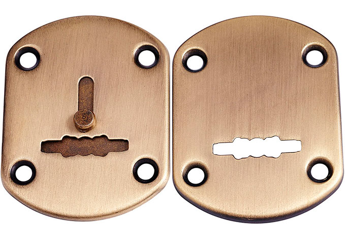 Броненакладка сувальдная T917 (комплект) KEDR