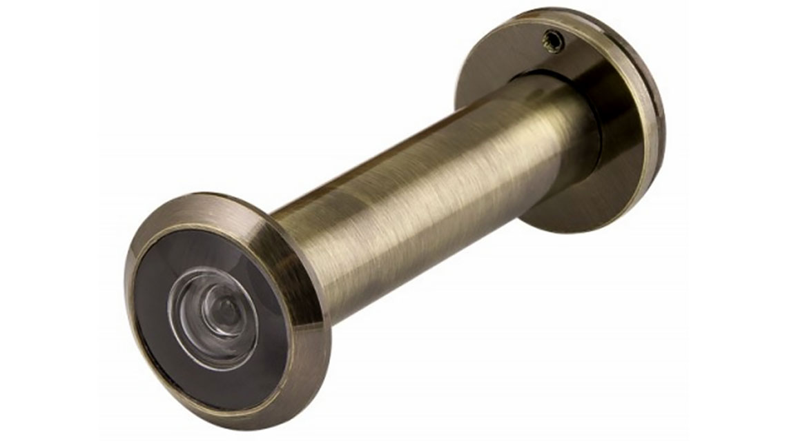 Глазок дверной DV204 AB 60-90 мм KEDR