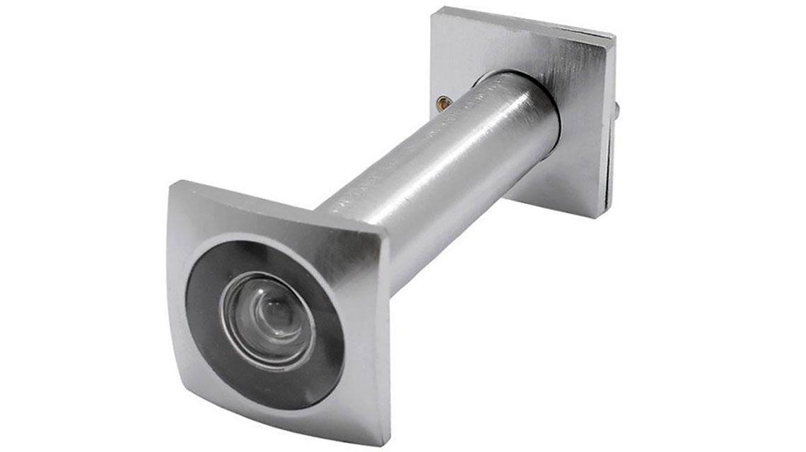 Глазок дверной DV204 CP 60-90 мм square KEDR