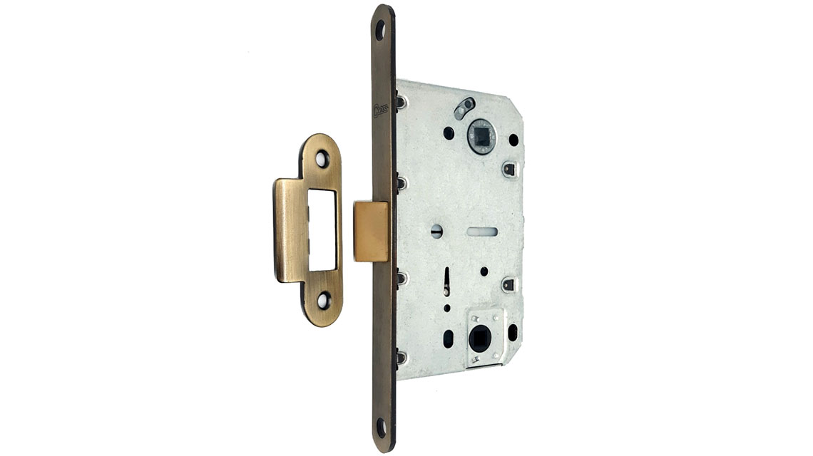 Замок врезной под защелку 410B-S KEVLAR (межцентр 96 мм) CLASS