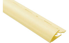 Угол ПВХ для плитки наружный 9 мм желтая пастель