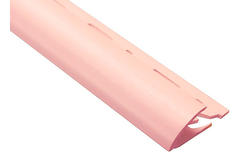 Угол ПВХ для плитки наружный 9 мм розовый