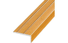 Лестничный профиль рифленый 23.5 × 10 мм