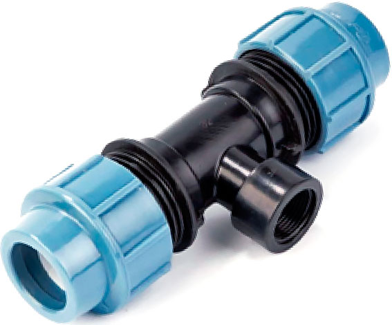 Тройник внутренняя резьба ТВР