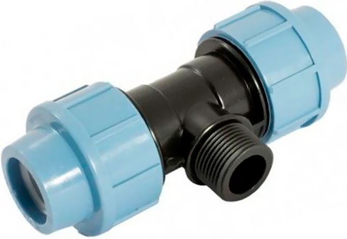 Тройник наружная резьба ТНР