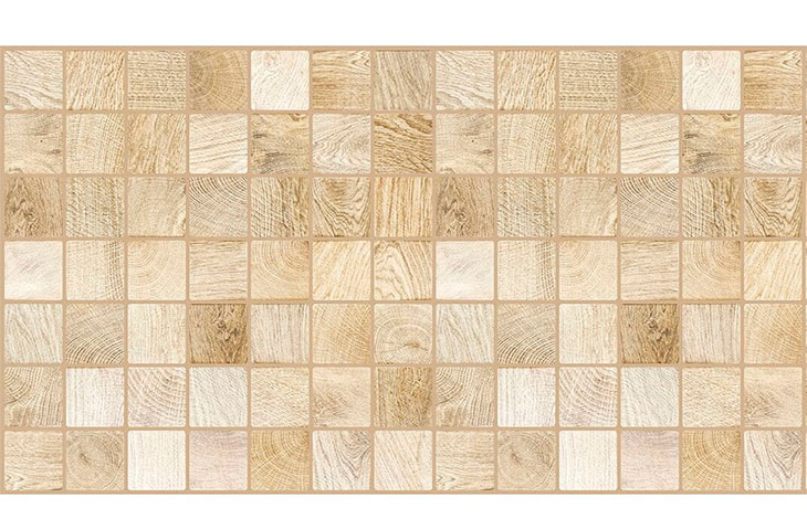 Панель ПВХ Дерево брус беленый 955 × 480 мм (упаковка 10 шт) GRACE