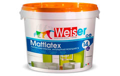 Краска для внутренних работ Mattlatex Weiser