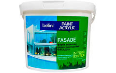 Краска для фасадных работ матовая белая Fasade Paint Acrylic Bellini