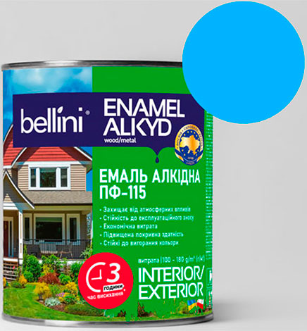 Эмаль алкидная ПФ-115 глянцевая Bellini