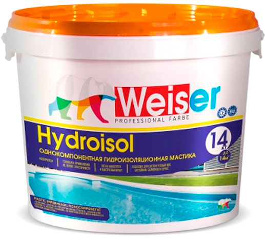 Мастика гидроизоляционная HYDROISOL Weiser