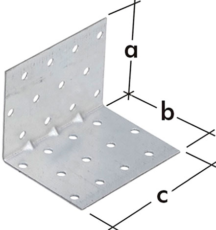 Угольник перфорированный равносторонний
